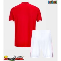 Camisa de Futebol Nottingham Forest Equipamento Principal Infantil 2025-26 Manga Curta (+ Calças curtas)